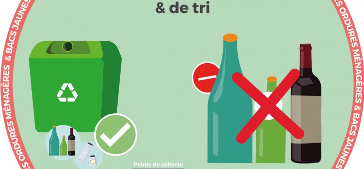 Le verre, un matériau fascinant…à bien trier !